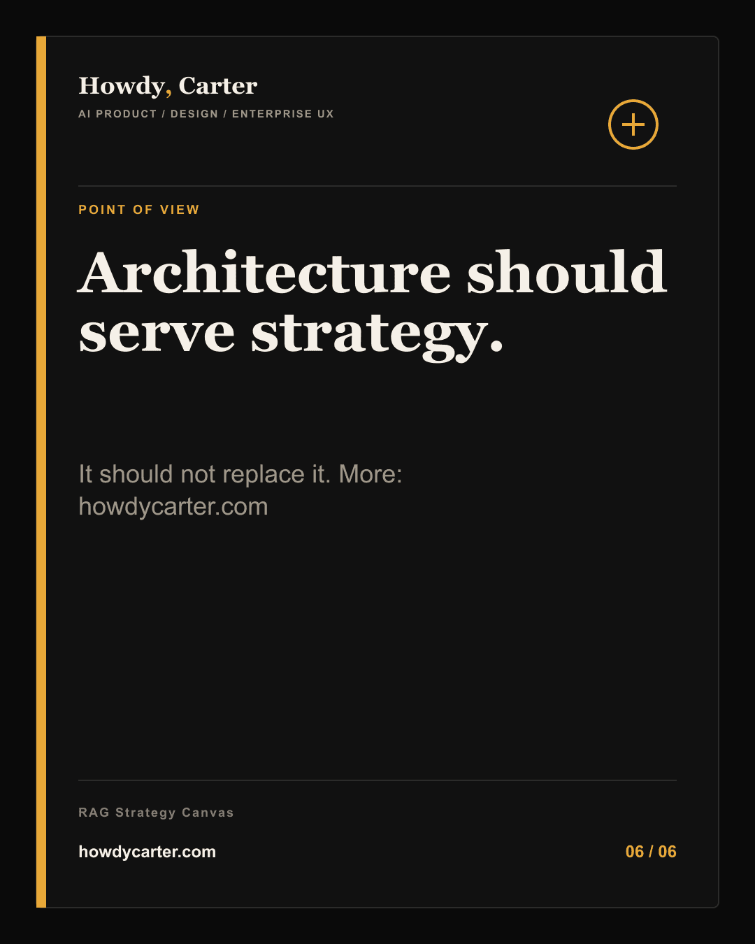 RAG Is Not a Product Strategy carousel slide 6